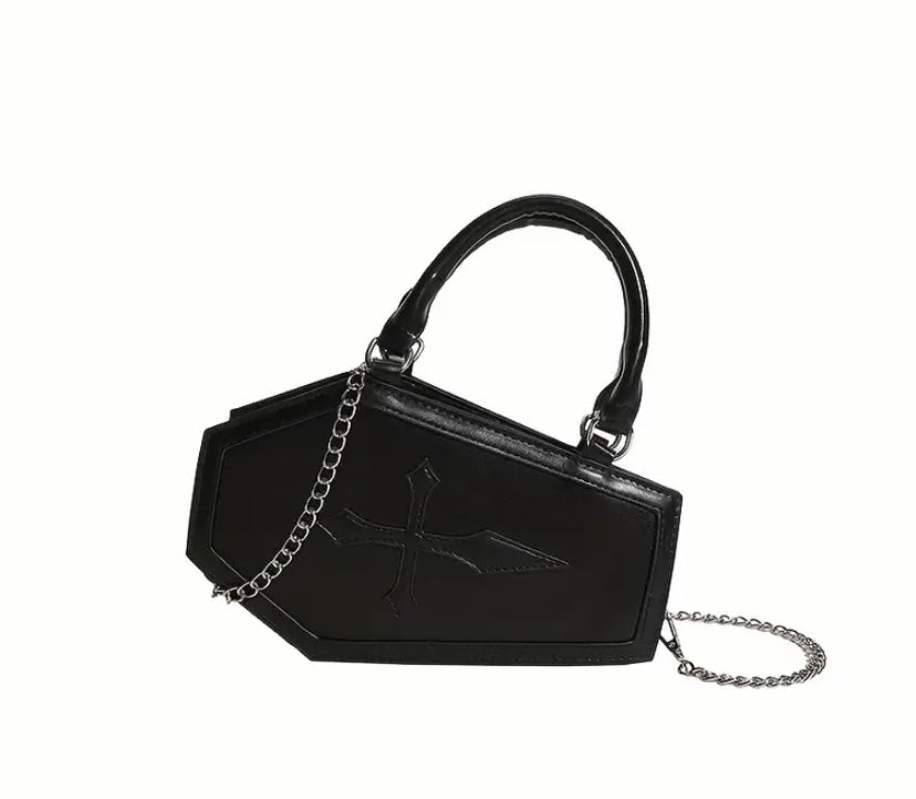 Coffin Shaped Hand Purse